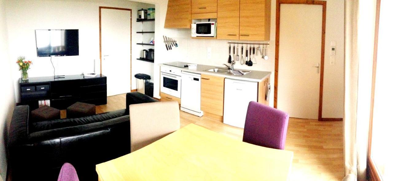 Appartement Confortable A Thollon-Les-Memises Avec Vue エクステリア 写真